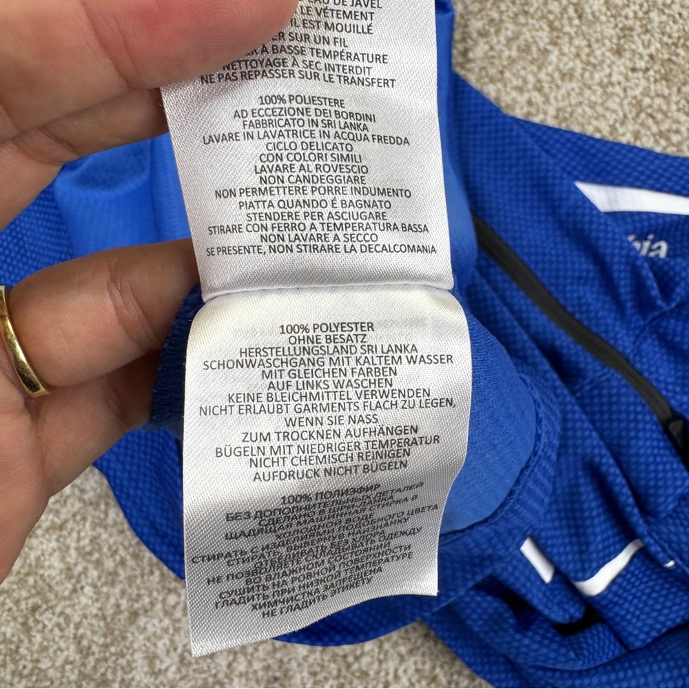 Columbia Golf Vibrant Blue 1/4 Zip Training T Shirt men’s size large - Picture 14 of 14